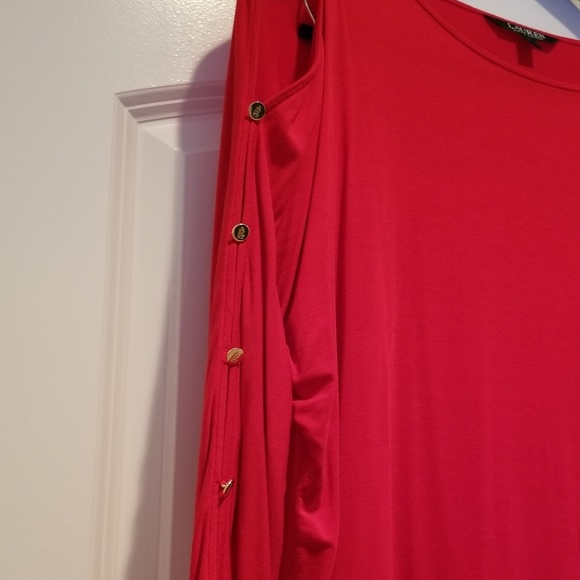 Ralph Lauren Cold Shoulder Blouse - Picture 4 of 6